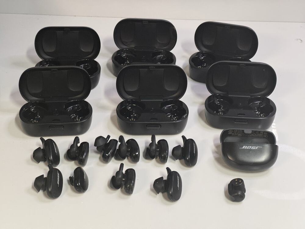 BOSE QuietComfort Earbuds & Ultra Open (lot of 7) Not Working FOR PARTS